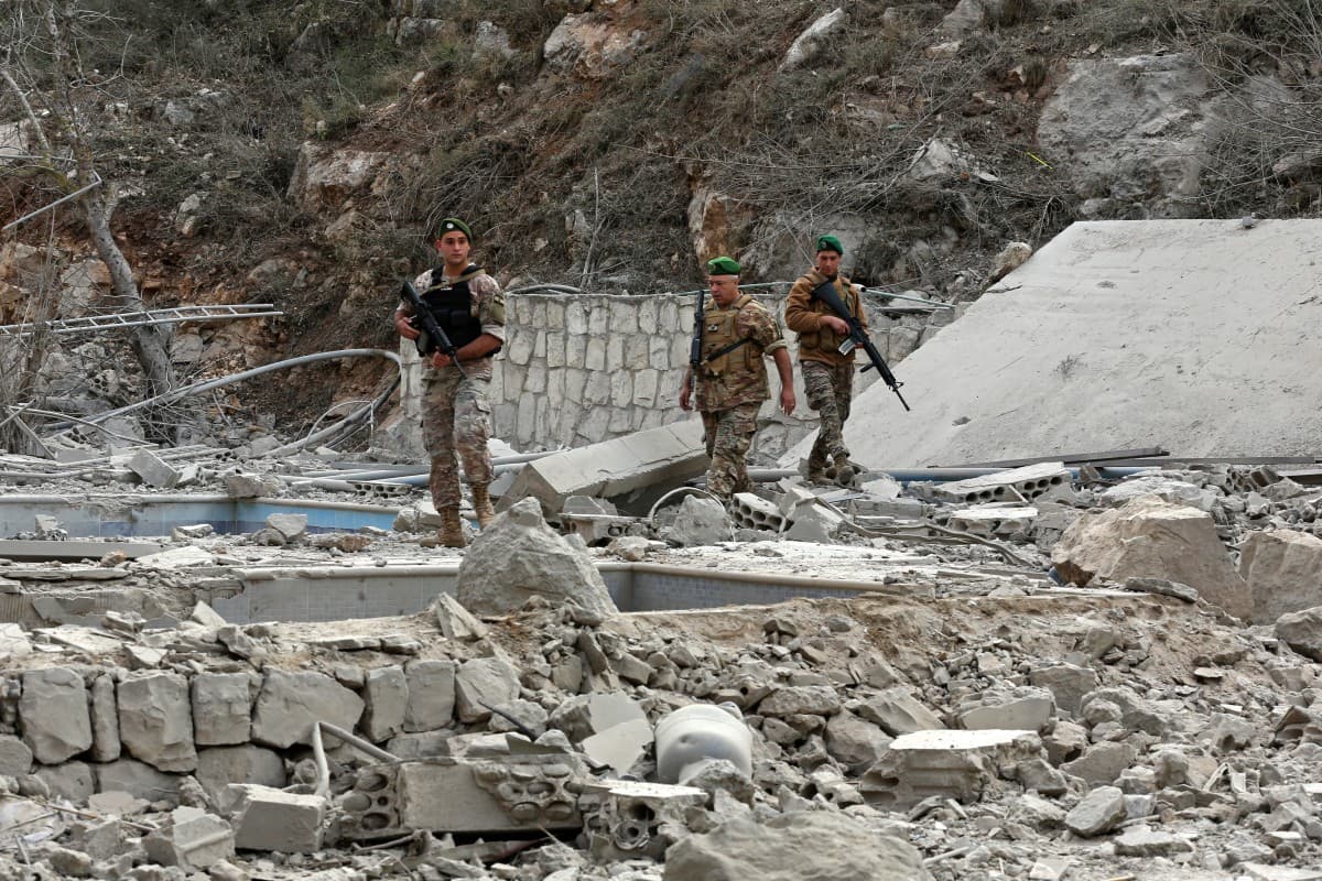 UN peacekeepers say Israel built walls inside Lebanon