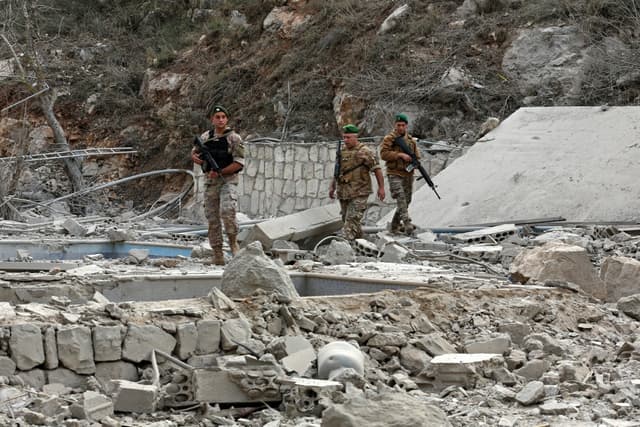 UN peacekeepers say Israel built walls inside Lebanon