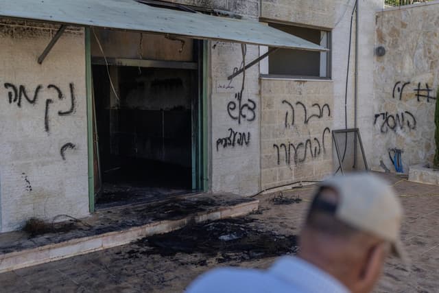 Israeli settlers torch two West Bank mosques: Palestinian officials