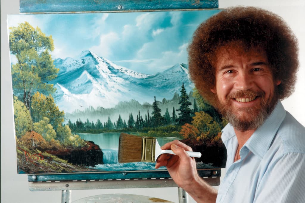 Federal cuts: Bob Ross paintings to pay for public TV funding