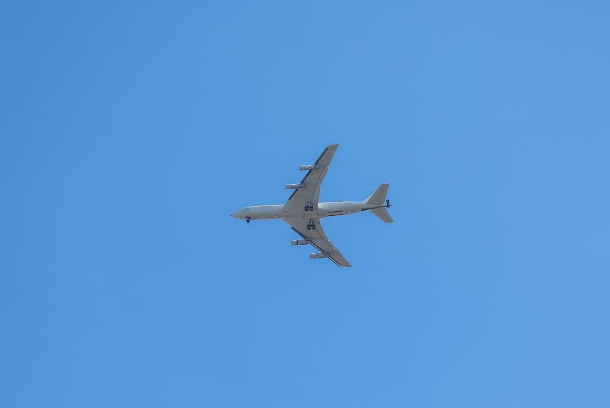An Israeli Boeing KC-135 Stratotanker aerial refuelling aircraft flies over Tel Aviv on February 28, 2026. (Photo: AFP/File)