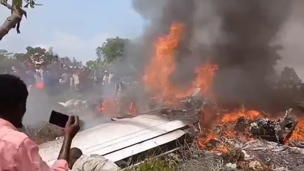 DR Congo plane crash kills 14, including 2 senior military officials