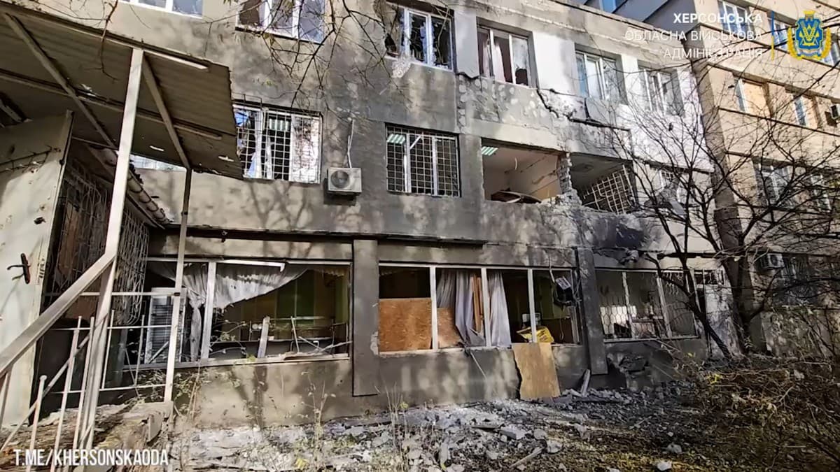 Ukraine slams Russian attack on children's hospital