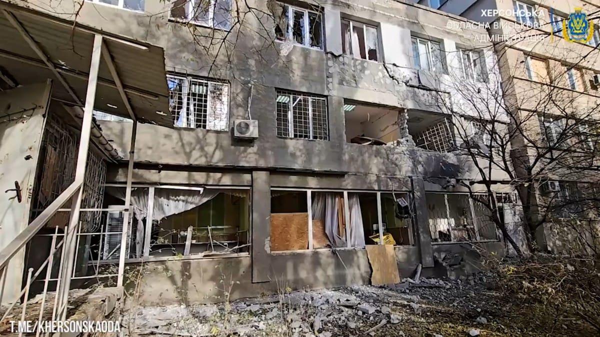 Ukraine slams Russian attack on children's hospital