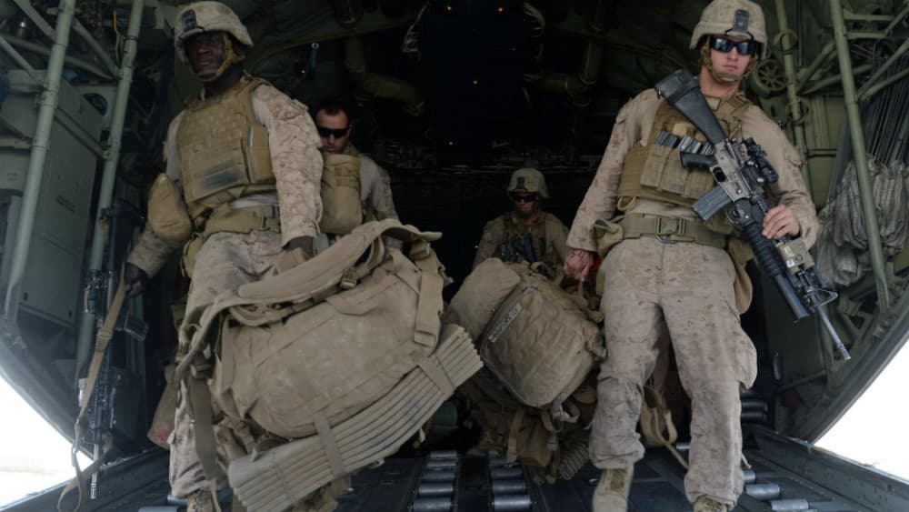 US marines (File photo/AFP)