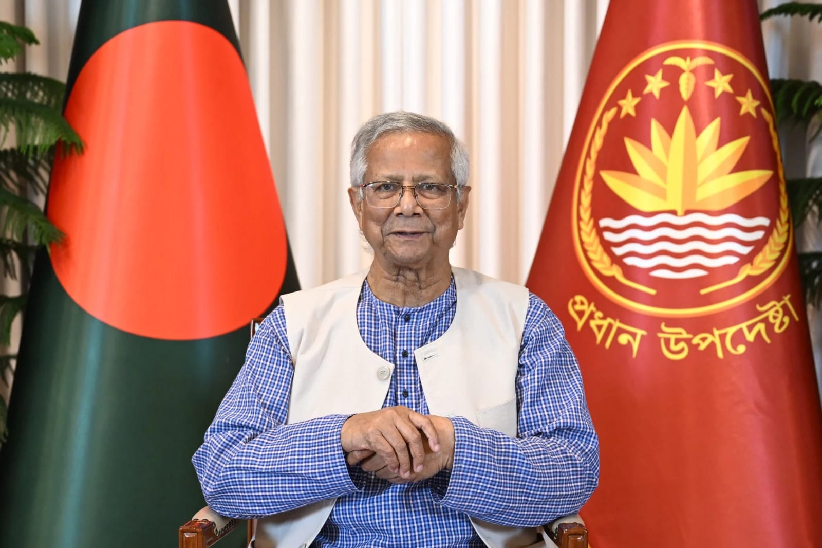 Bangladesh's Chief Adviser Muhammad Yunus. (Photo: BSS)