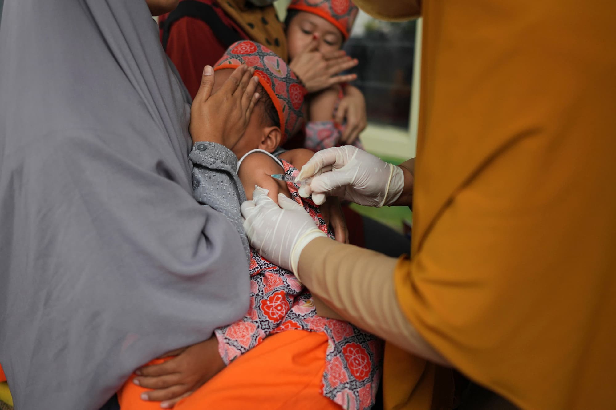 Measles shot