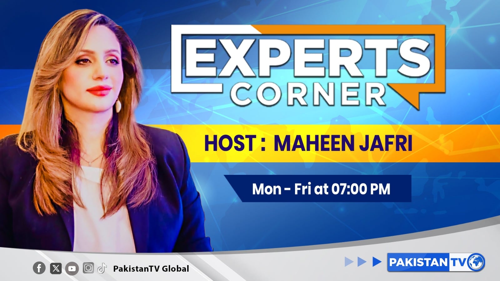 Experts Corner hosted by Maheen Jafri