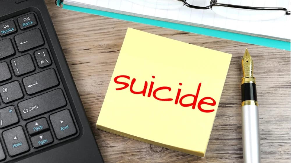 Suicide depiction photo by PicPedia