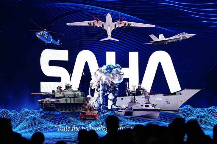 Turkish defense firms unveil cutting-edge missiles, kamikaze drones, sea systems at SAHA 2026 in Istanbul on May 5, 2026 (Photo: Anadolu Agency)
