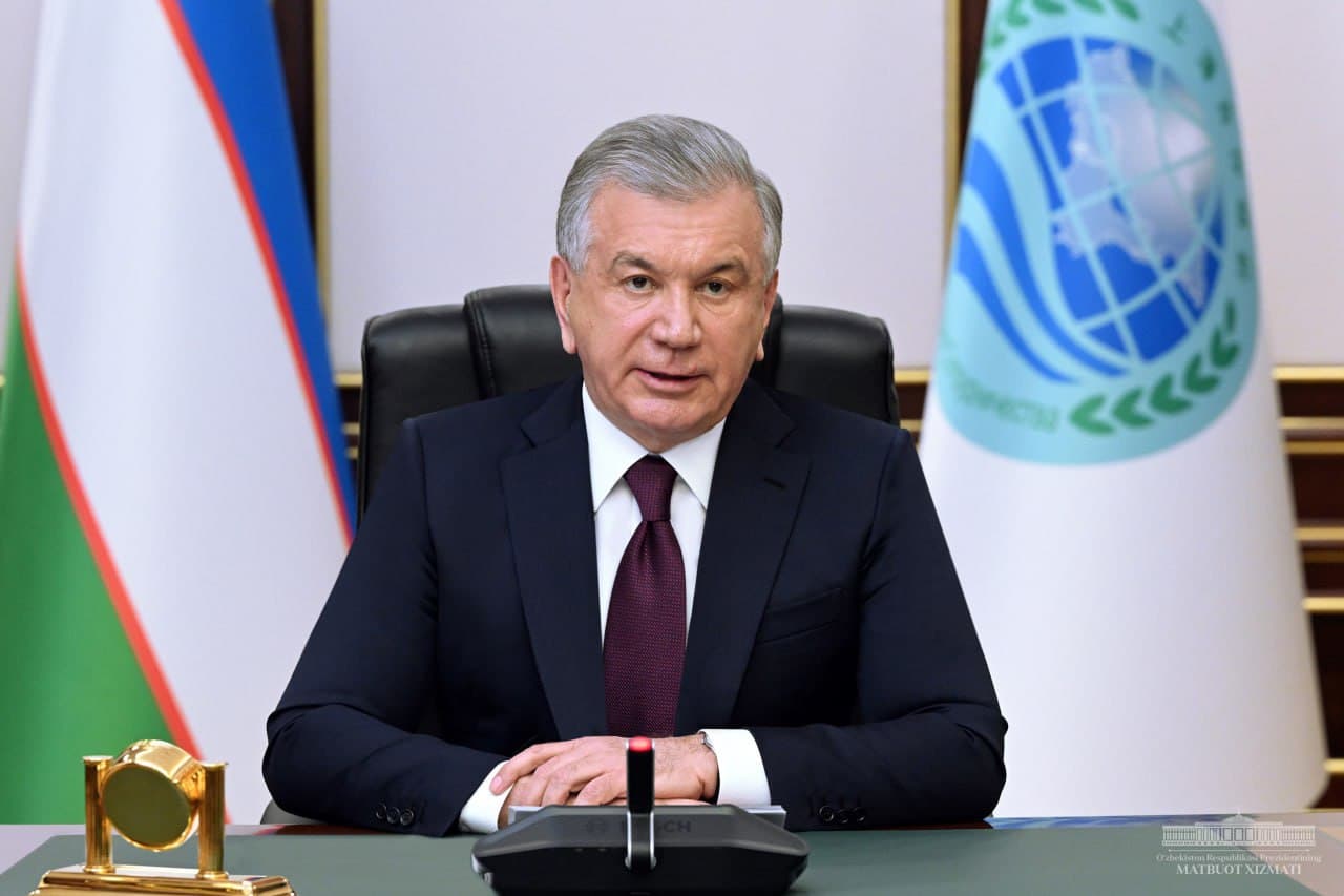 President of the Republic of Uzbekistan Shavkat Mirziyoyev. (Embassy of Uzbekistan)