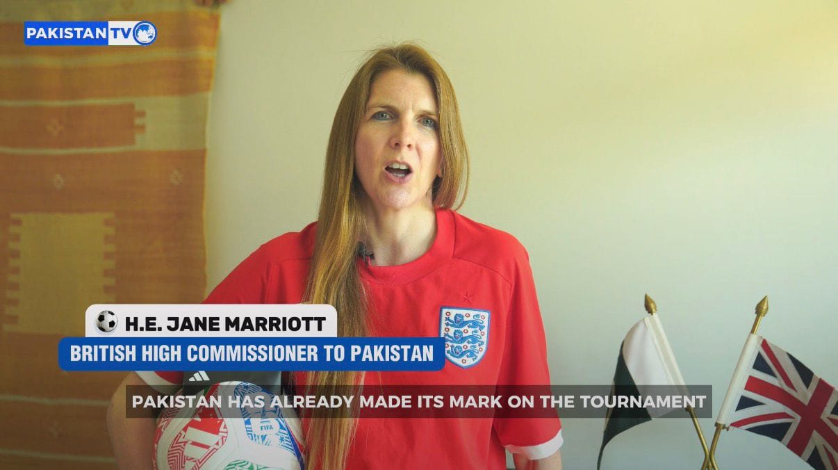 Pakistan has already made mark in FIFA World Cup 2026: Marriott