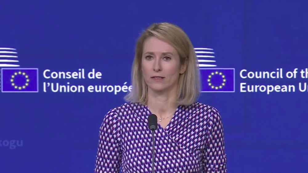 EU foreign policy chief Kaja Kallas calls for de-escalation as tensions rise between the United States, Israel, and Iran, urging diplomatic solutions to avoid a wider global crisis. (Photo: (Screengrab/X @kajakallas)