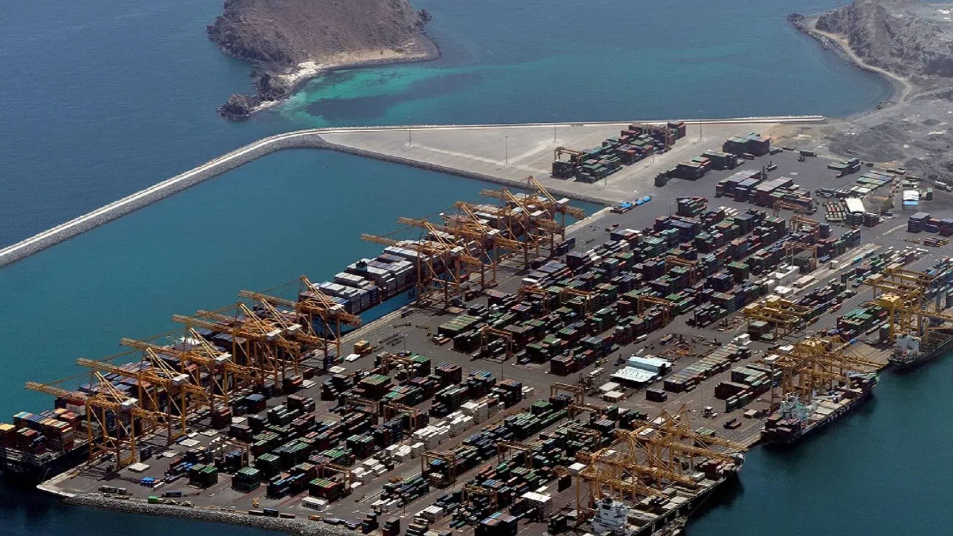 Khorfakkan Port, UAE. (File photo: Wikimedia Commons)