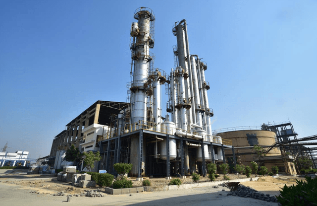 Ethanol production facility in Pakistan (pepl.pk)