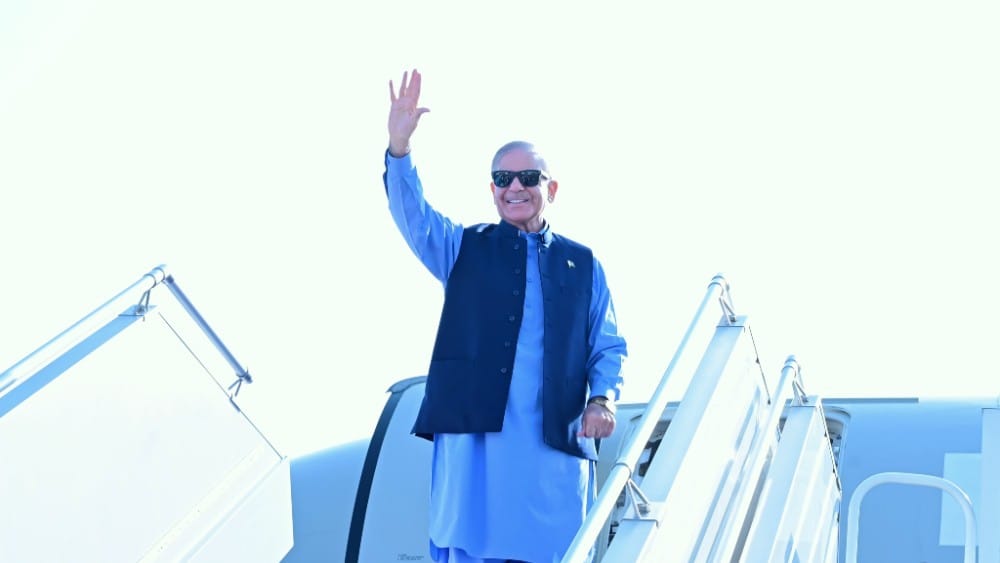 Prime Minister Muhammad Shehbaz Sharif departed Madinah on 8 August 2026 upon completion of his visit to the Kingdom of Saudi Arabia (Photo: X/@PakPMO)