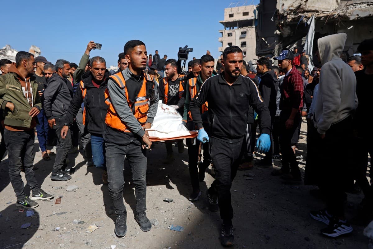 Gaza civil defense says 22 killed in Israeli strikes