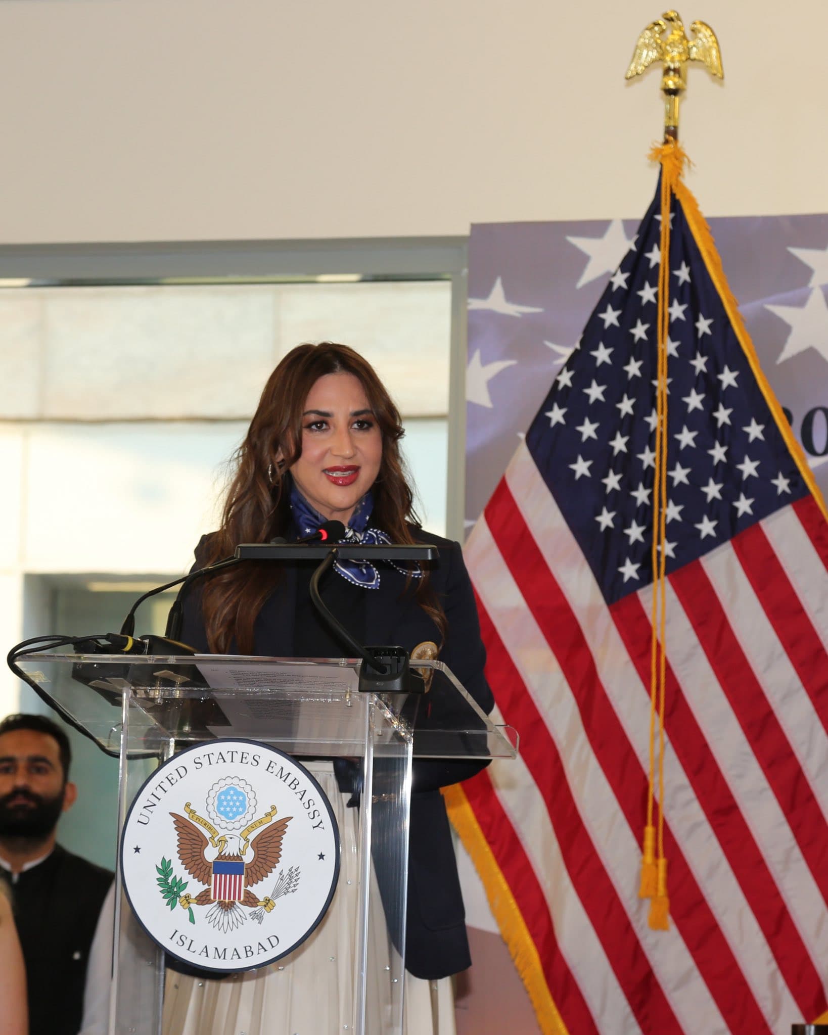File Photo - Chargé d’Affaires Natalie Baker (US Embassy & Consulates in Pakistan)