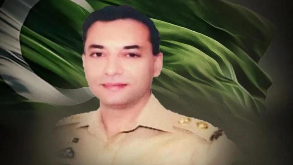 Lt. Col. Shahzada Gul Faraz was martyred on Feb. 21 while leading an operation against terrorists in Bannu district. (Photo: ISPR)