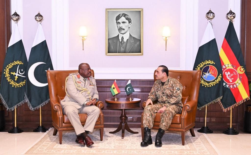 Pakistan, Ghana resolve to enhance military-to-military relations, counter-terrorism