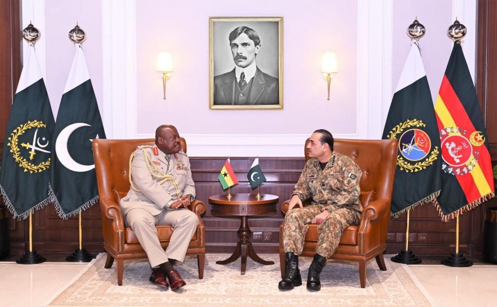 Pakistan, Ghana resolve to enhance military-to-military relations, counter-terrorism