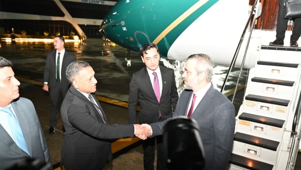 Syrian FM arrives in Pakistan on two-day official visit