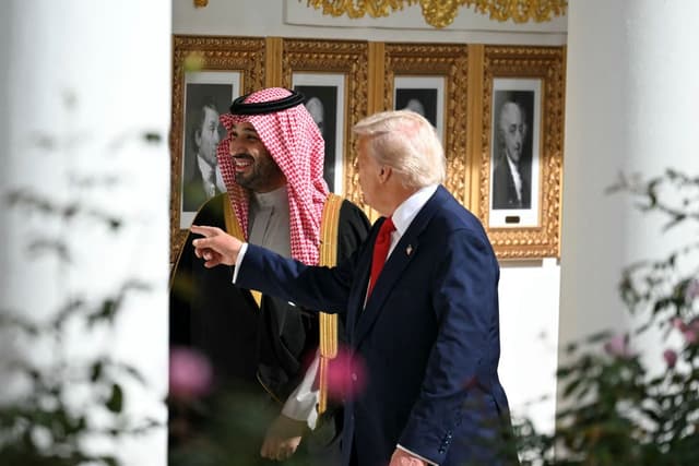 Saudi crown prince says two-state solution key to Israel normalization talks
