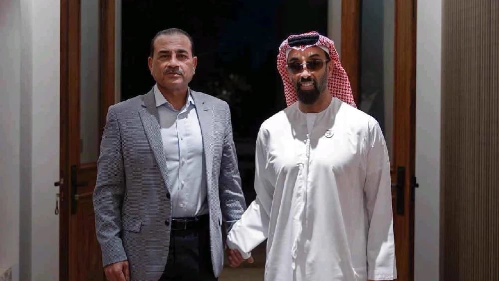 Field Marshal Syed Asim Munir meets Abu Dhabi Deputy Ruler Sheikh Tahnoon bin Zayed Al Nahyan in Abu Dhabi on Feb. 16, 2026. (Photo: ISPR/Handout)