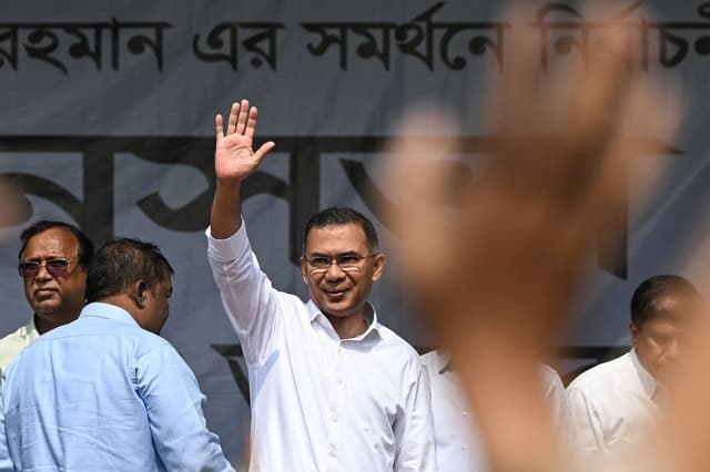 Bangladesh's PM-hopeful Rahman warns of 'huge' challenges ahead