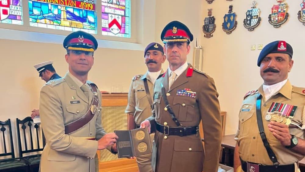Pakistan Army secures first position at int'l drill competition in UK