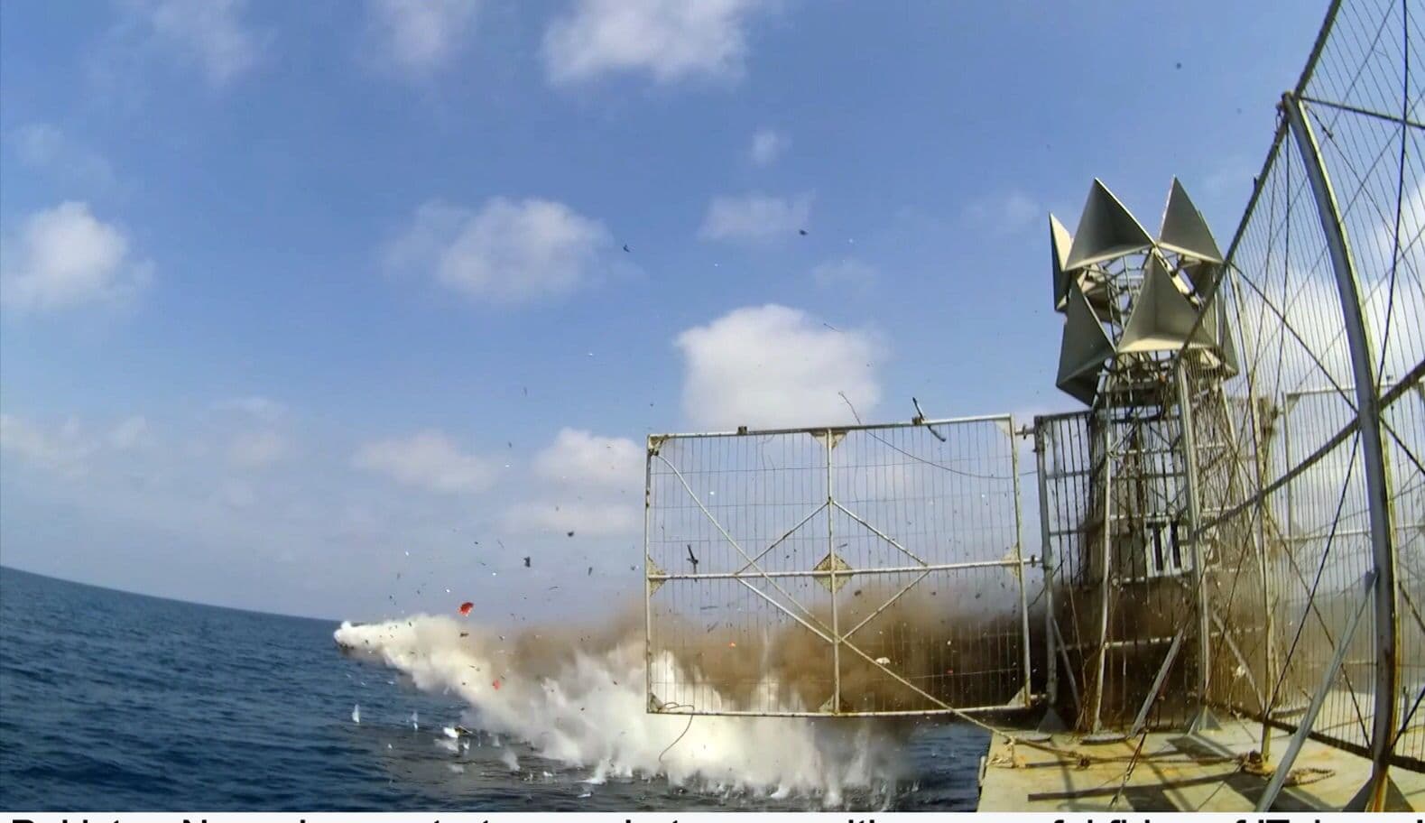 Pakistan Navy conducted a successful live weapon firing of the Taimoor Air-Launched Cruise Missile, an indigenously developed anti-ship weapon system on April 21, 2026. (ISPR)
