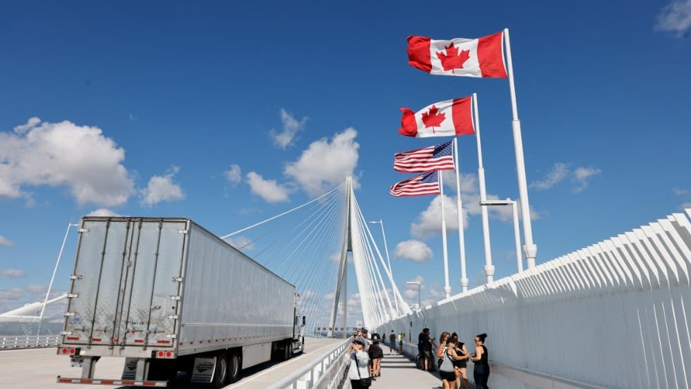 Trump bans some Canada goods as trade war swells
