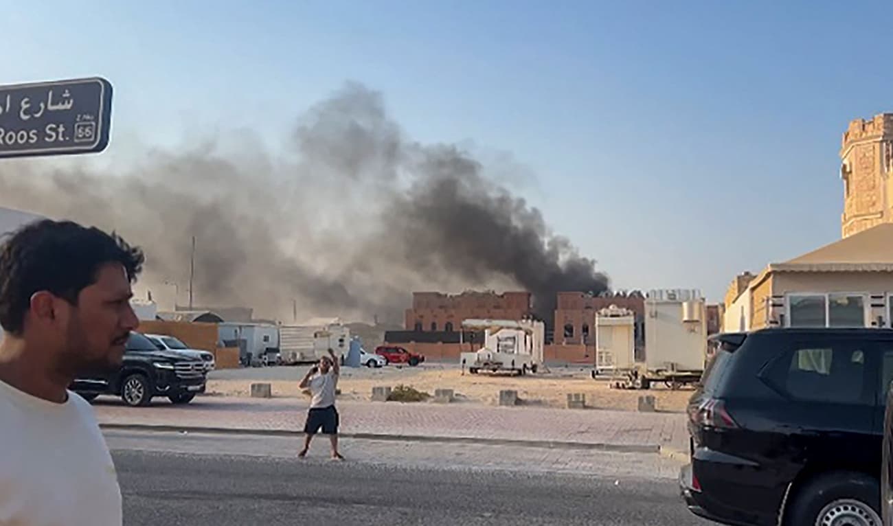 Explosions heard in Doha as Israel says it carried out strike on Hamas leadership