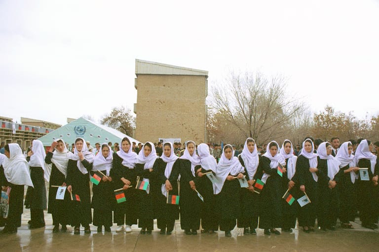 Afghan school girls - (Photo: Wikimedia Commons)