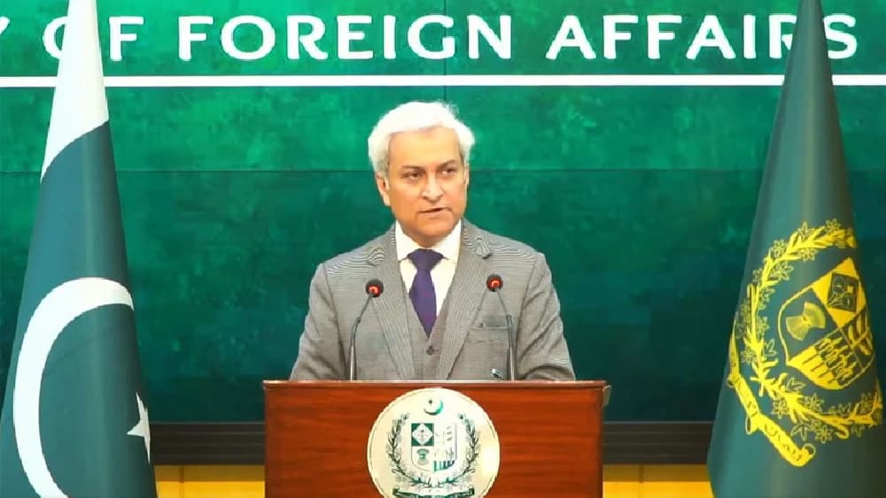 Foreign Office spokesperson Tahir Andrabi. (File photo: Radio Pakistan)