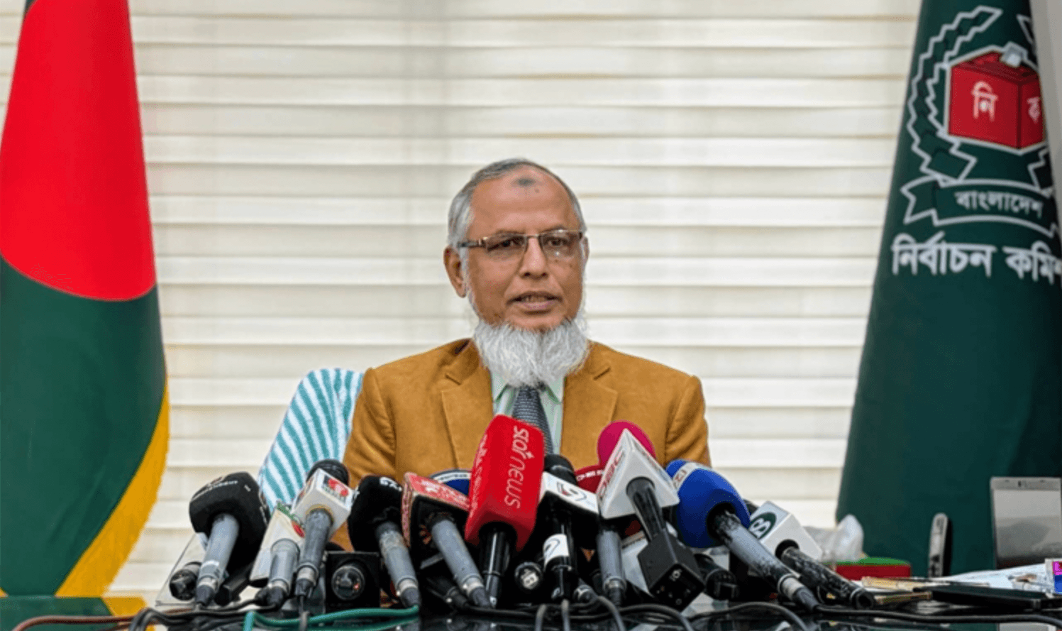 Election Commissioner Md Anwarul Islam Sarker (Photo by BSS/File)