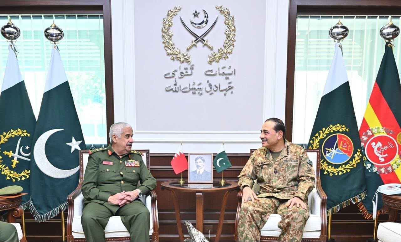 Bahrain, Lebanon senior military officials meet Pakistan field marshal, discuss regional security environment
