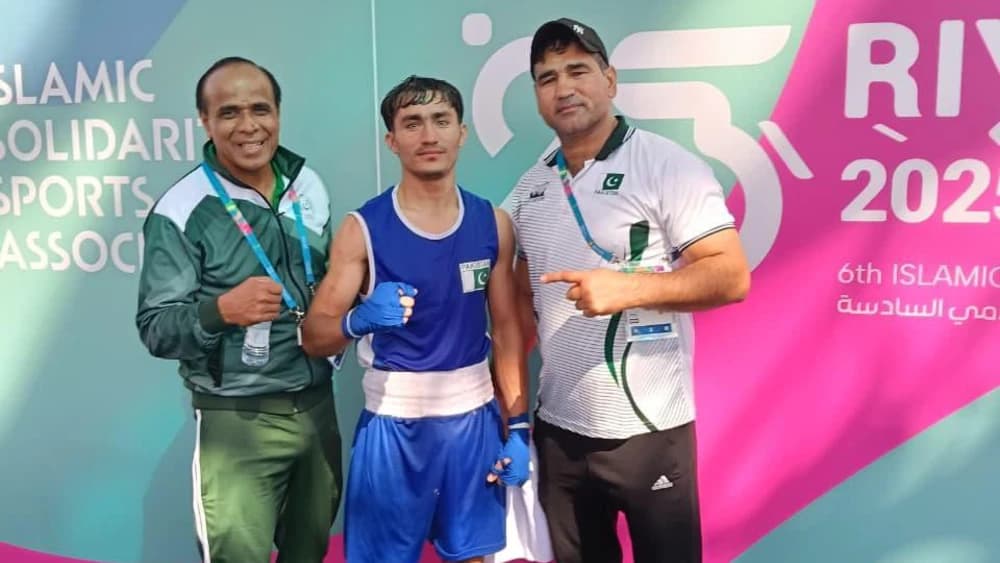 Pakistani boxer Qudrat Ullah