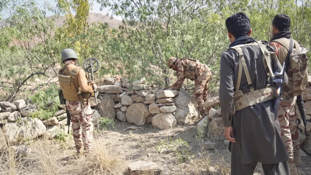 Pakistani security forces conduct a counterterrorism operation in Kalat district, Balochistan, Pakistan on September 2, 2026. (ISPR)