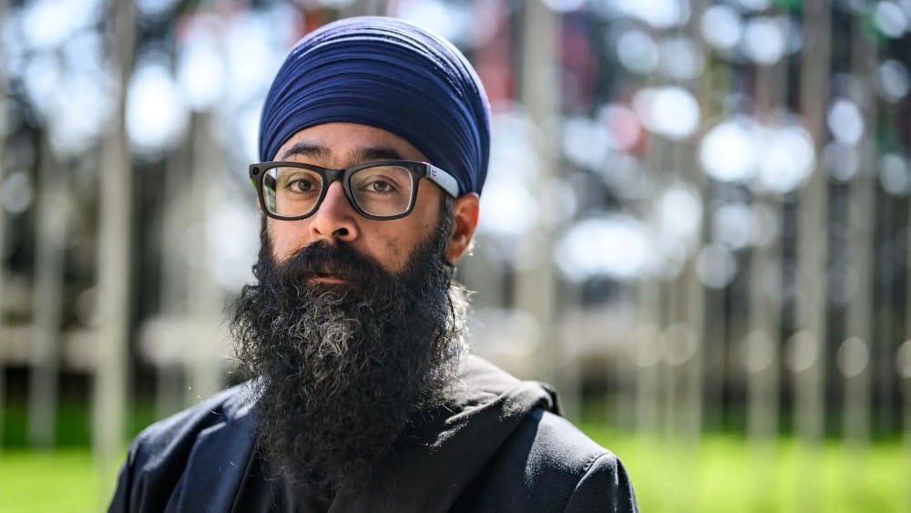 Canada’s Sikh activist Moninder Singh poses during an interview with AFP in Geneva on March 19, 2026. (photo: AFP)