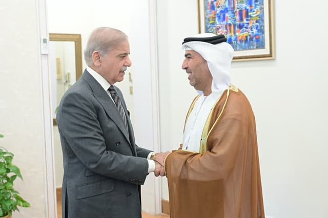 Pakistan PM, UAE envoy discuss expanding bilateral ties