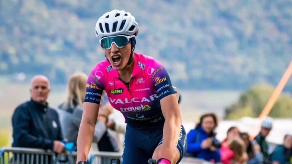 File photo from Fariba Hashimi at the 2022 Women’s Road Championships. (Photo: World Cycling Center)