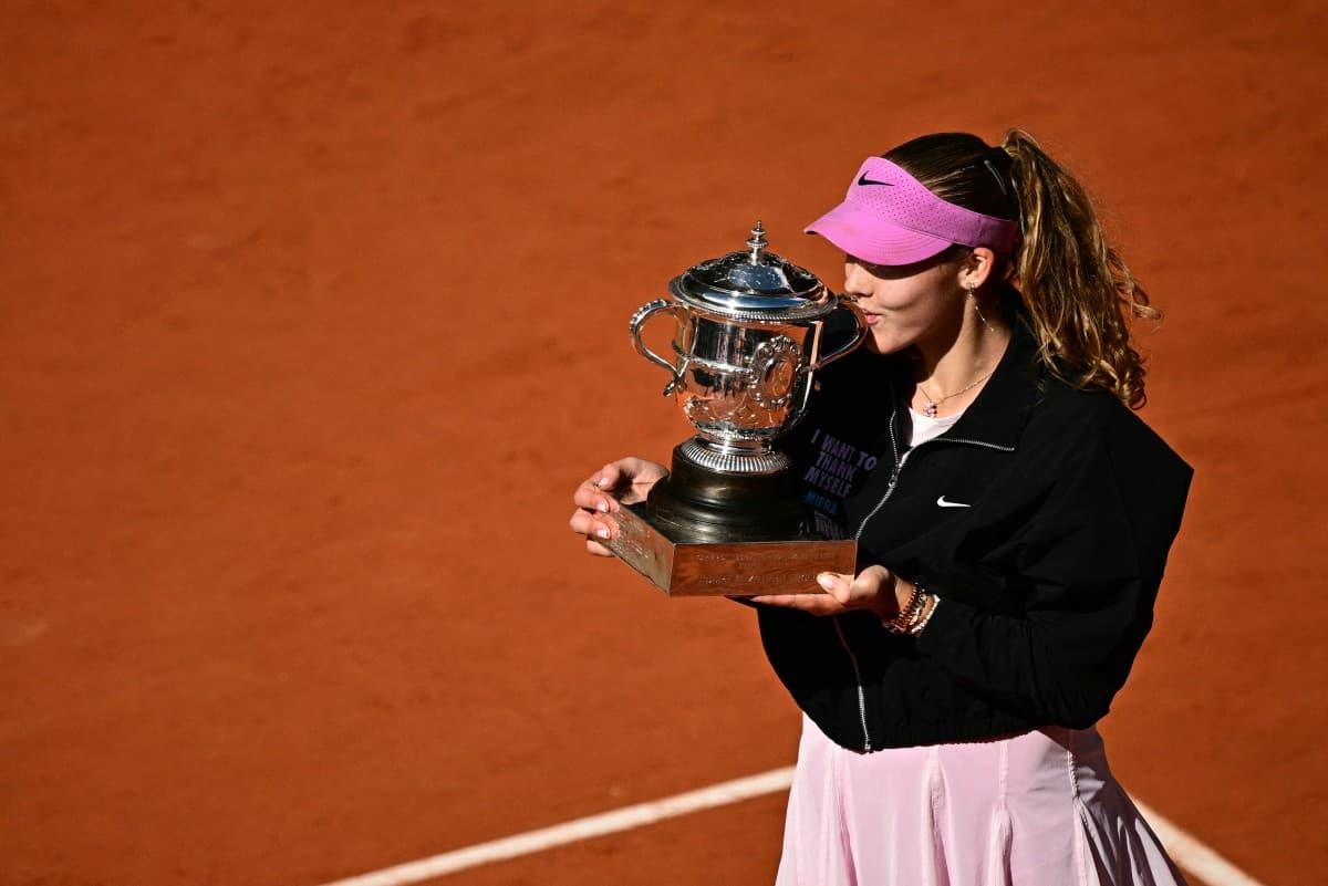 Andreeva wins first Grand Slam title at French Open