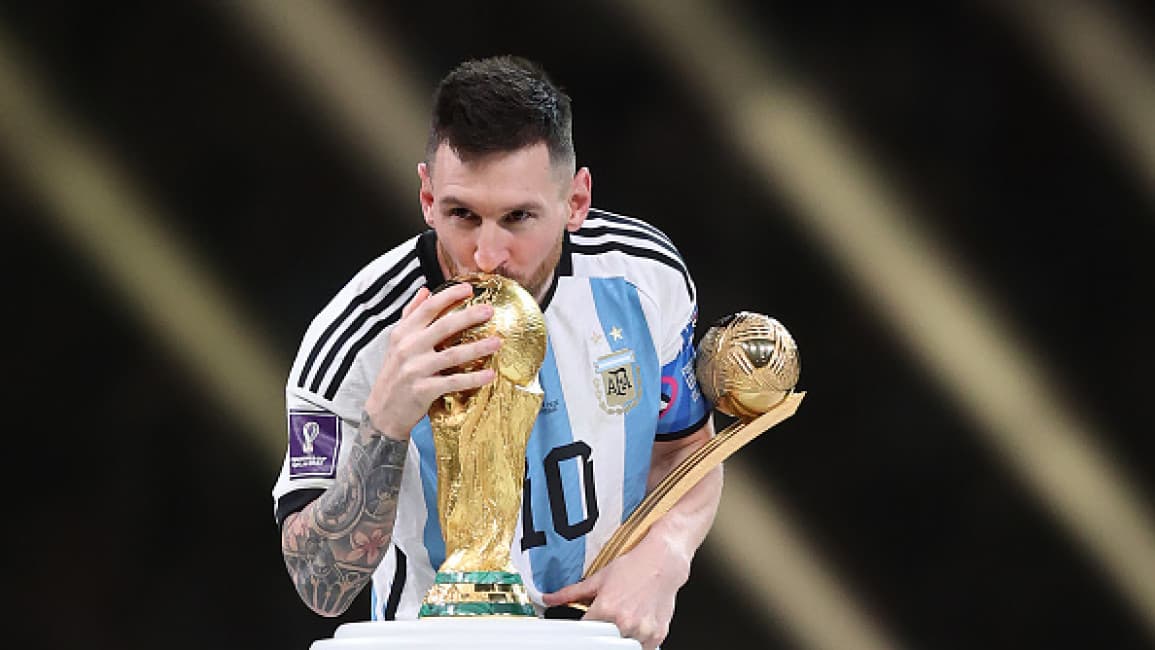 Messi says Argentina up against 'other favorites' in World Cup repeat bid