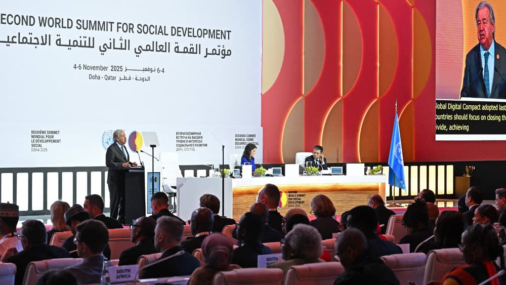 UN-Sec-Gen-Doha-Summit