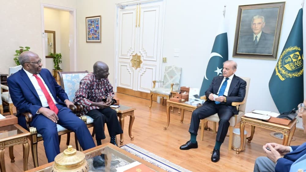 Uganda's UN secretary-general candidate meets Pakistan's prime minister
