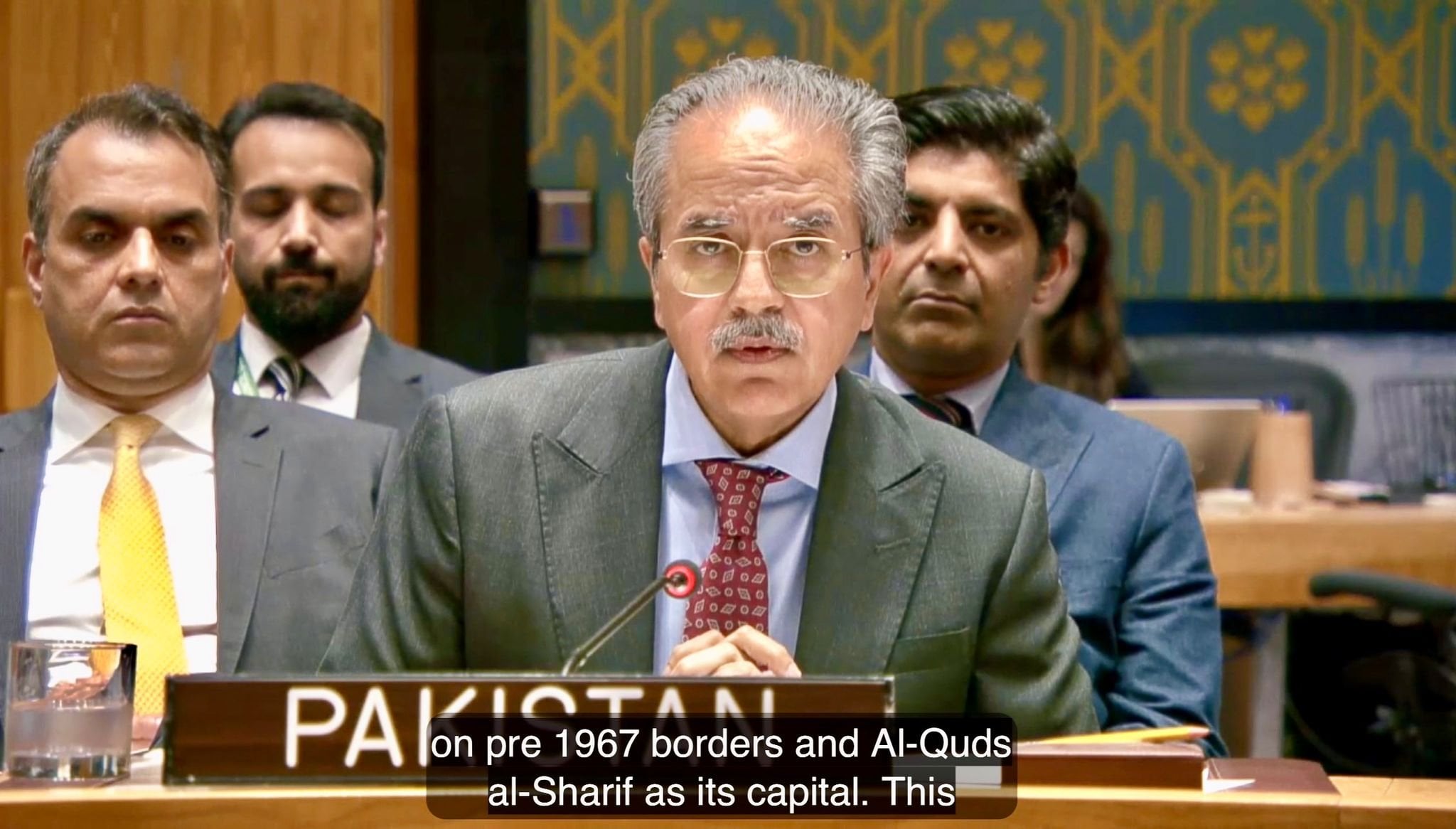 At UN, Pakistan urges immediate humanitarian access in Gaza, end to Israeli occupation