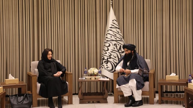 Under-Secretary-General Rosemary DiCarlo concluded her visit to Kabul, Afghanistan, on 25 January. (Photo/United Nations)